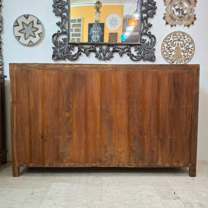 Credenza etnica mobile vintage buffet in teak