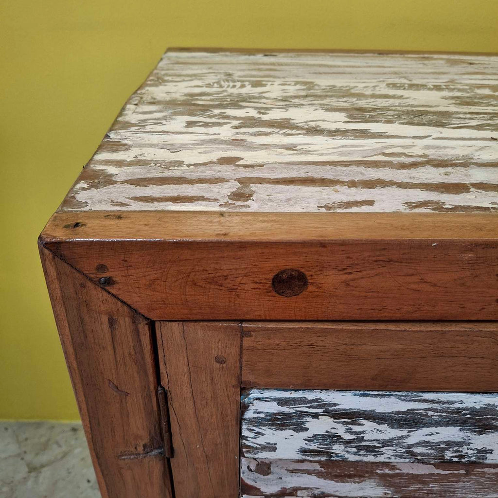 Mobile etnico madia in legno teak buffet rustico