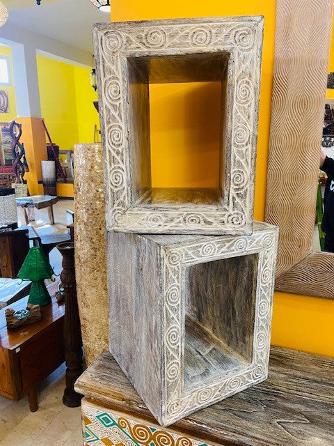 Libreria cubo pensile comodino sgabello tavolino - ETNICBAY