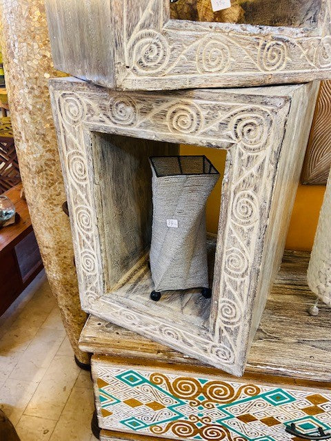 Libreria cubo pensile comodino sgabello tavolino - ETNICBAY