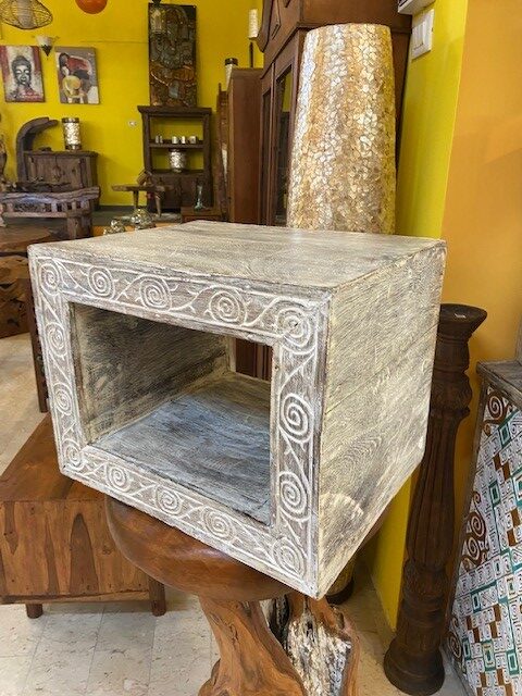 Libreria cubo pensile comodino sgabello tavolino - ETNICBAY