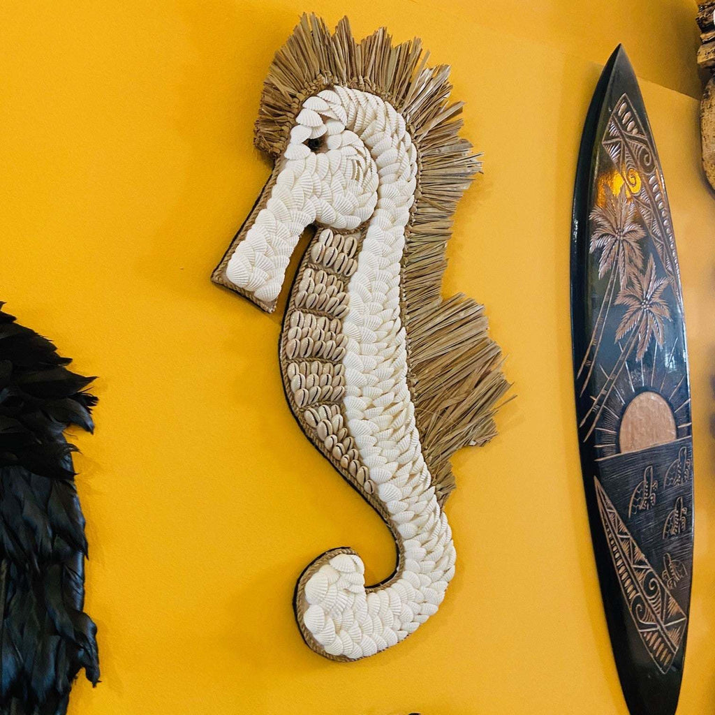 Cavalluccio marino conchiglie decorazione etnica - ETNICBAY