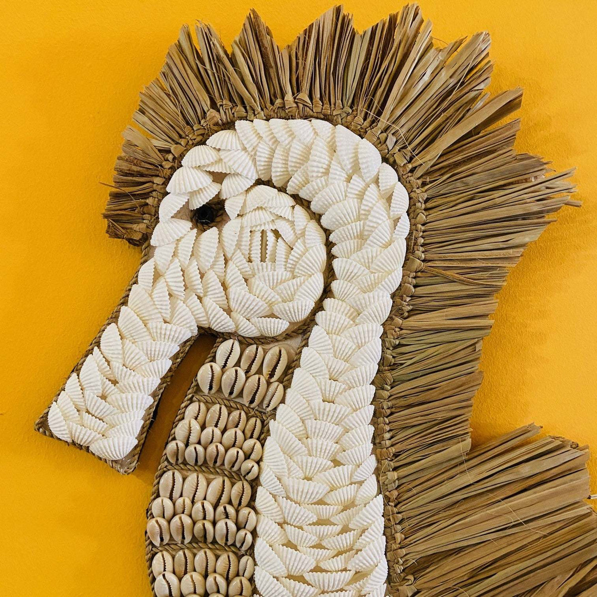 Cavalluccio marino conchiglie decorazione etnica - ETNICBAY