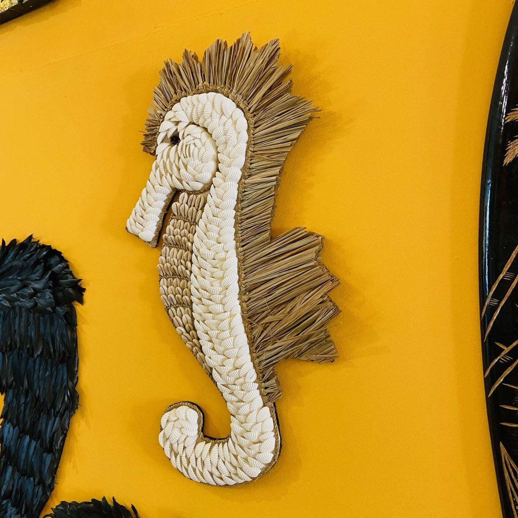 Cavalluccio marino conchiglie decorazione etnica - ETNICBAY
