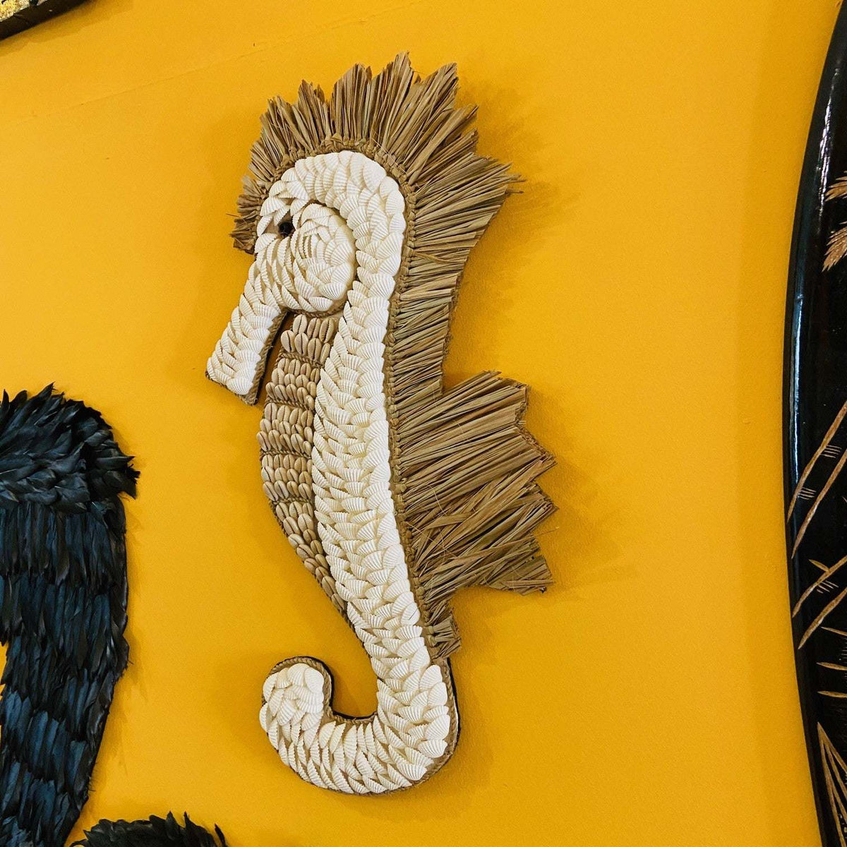 Cavalluccio marino conchiglie decorazione etnica - ETNICBAY