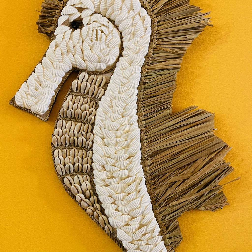 Cavalluccio marino conchiglie decorazione etnica - ETNICBAY
