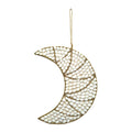 Luna in conchiglie naturali decorazione etnica