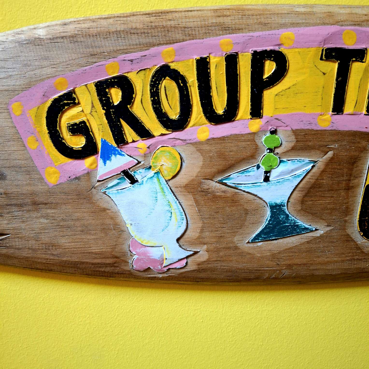 Tavola da Surf Decorativa Group Therapy Stile Etnico - ETNICBAY