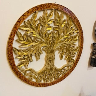 Panneau mural décoratif ethnique Arbre de vie