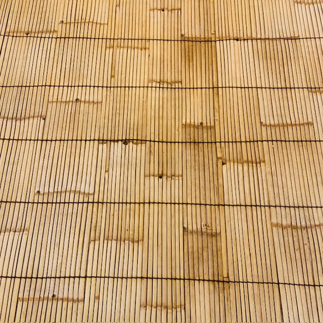 Tappeto Etnico in Bamboo Naturale Artigianale Balinese