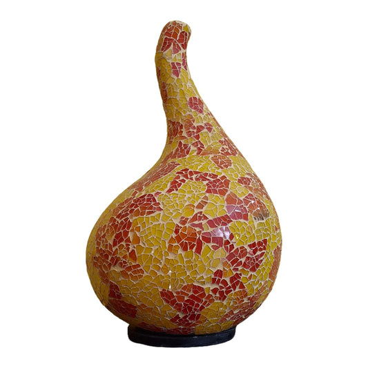 Lampada cigno in mosaico di vetro abatjour etnica - ETNICBAY
