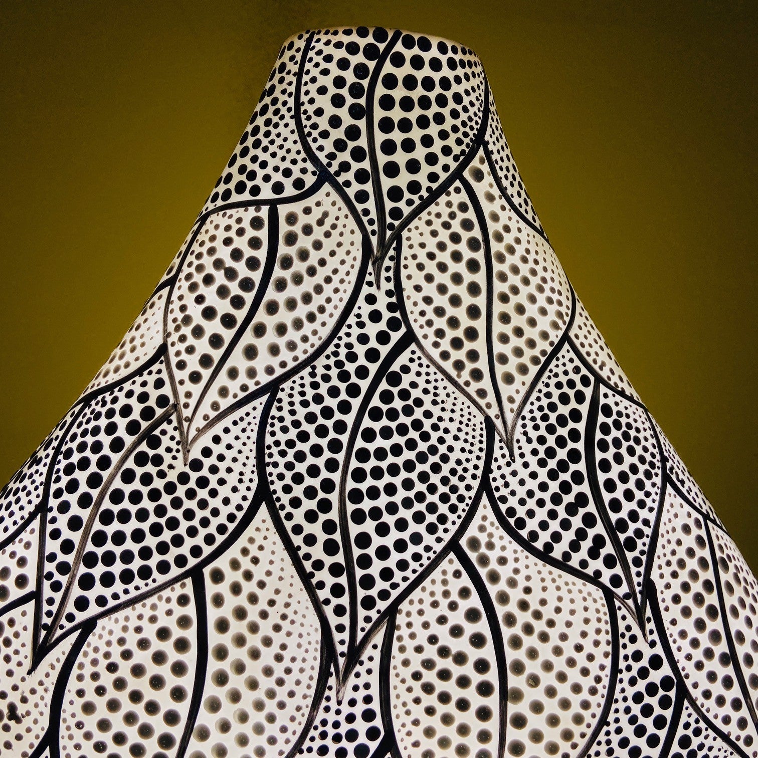 Lampada da tavolo design floreale abatjour etnica - ETNICBAY