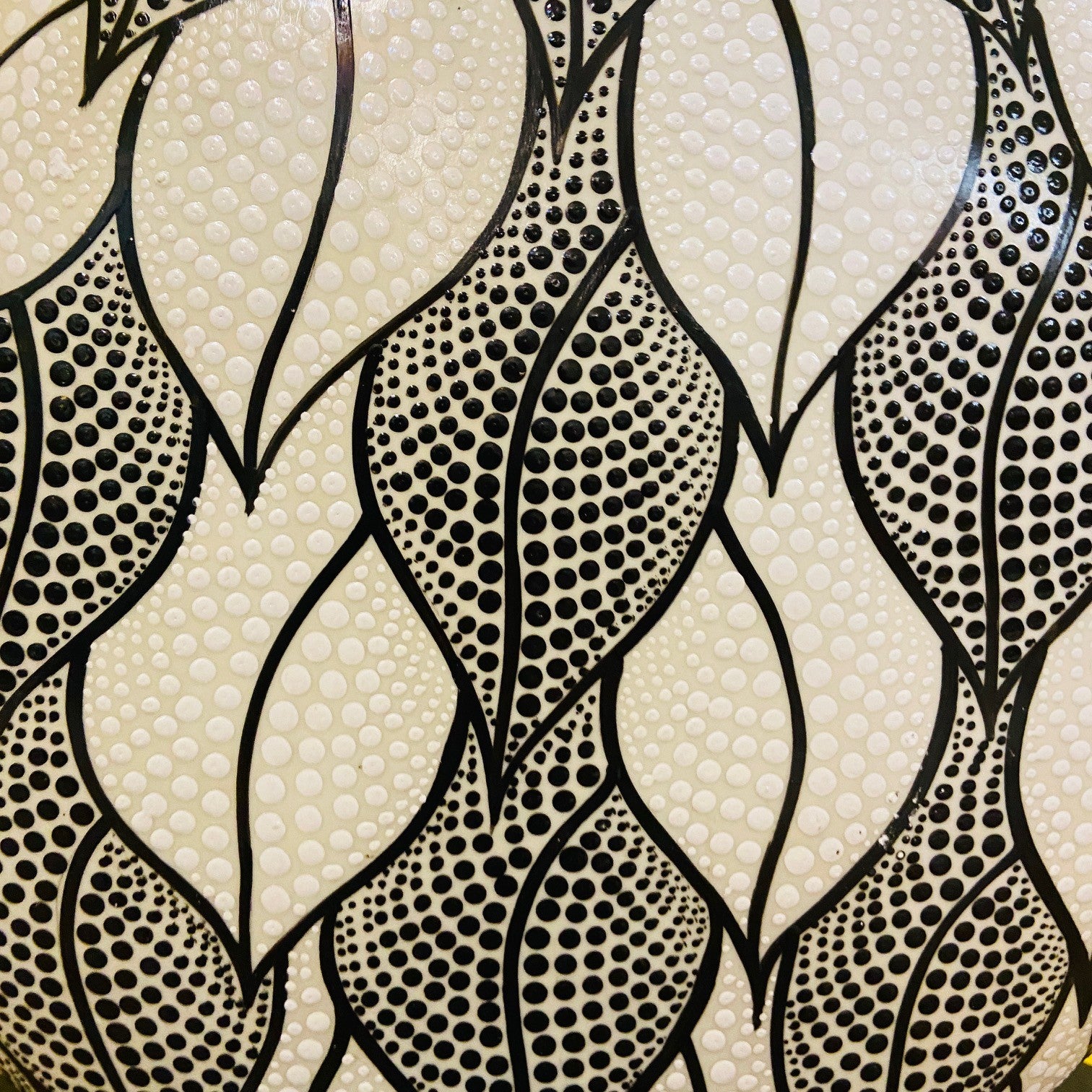 Lampada da tavolo design floreale abatjour etnica - ETNICBAY