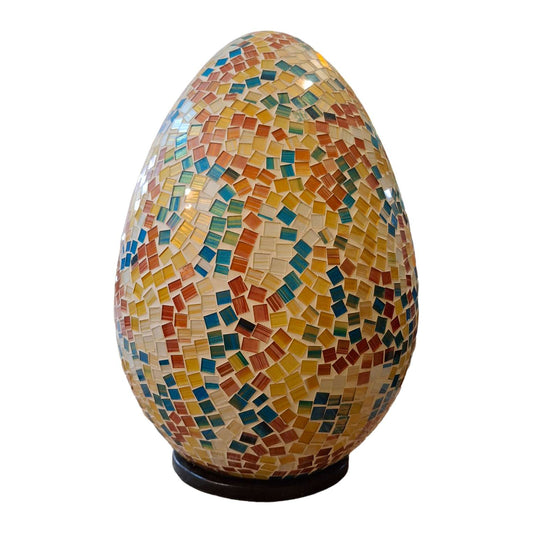 Lampada etnica multicolore da tavolo luce ambient - ETNICBAY