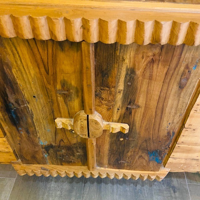 Mobile Etnico Credenza in Teak libreria wabi sabi