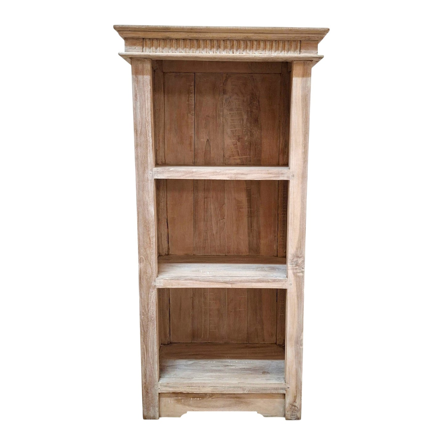 Libreria minimal rettangola in legno teak