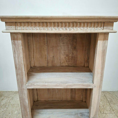 Libreria minimal rettangola in legno teak