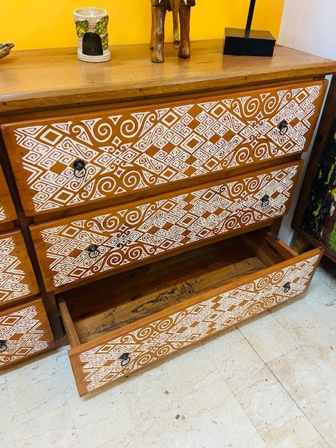 Chest of drawers sideboard buffet ethnic furniture tv stand