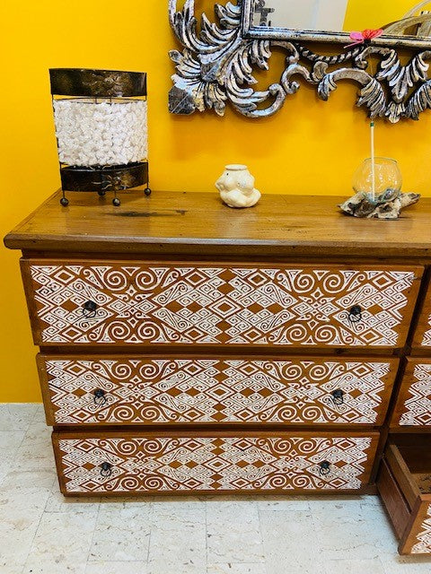 Chest of drawers sideboard buffet ethnic furniture tv stand