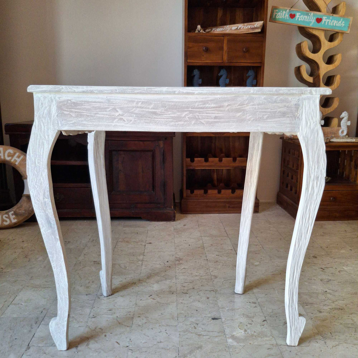 Mobile etnico consolle ingresso shabby chic