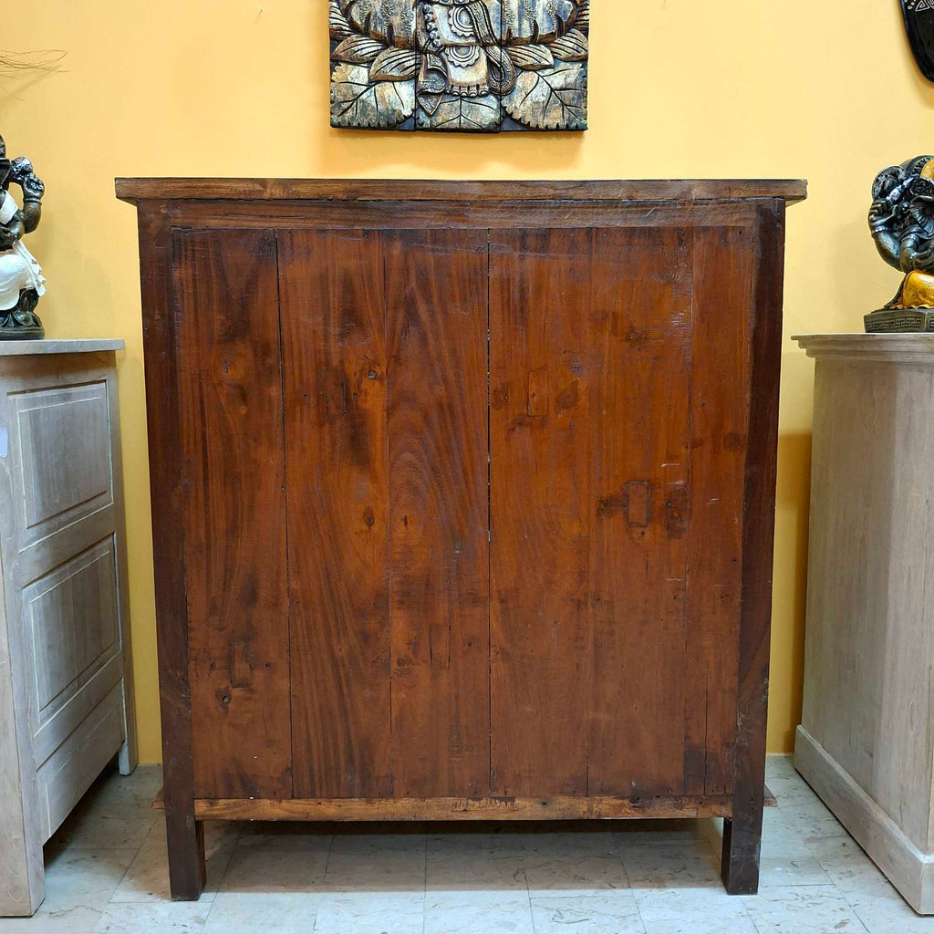 Ethnisches Möbel Sideboard Anrichte 2 Schubladen 2 Türen