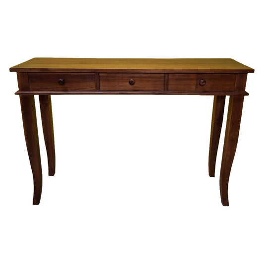 Mobile ingresso consolle teak scrittoio etnico