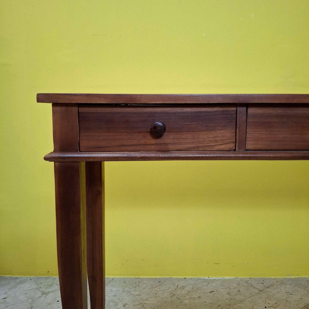 Eingangsmöbel Konsole Teak Schreibtisch Ethno