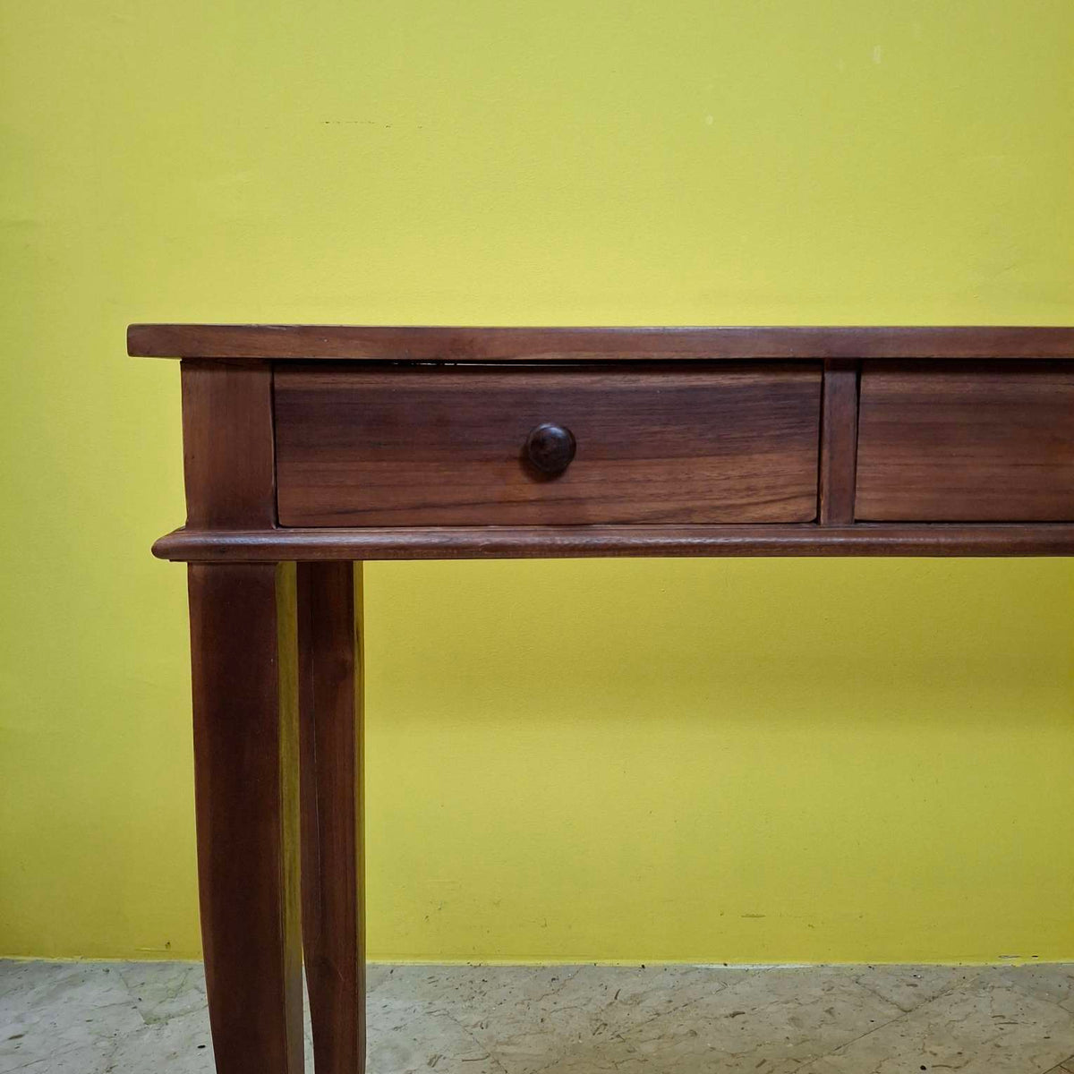 Mobile ingresso consolle teak scrittoio etnico