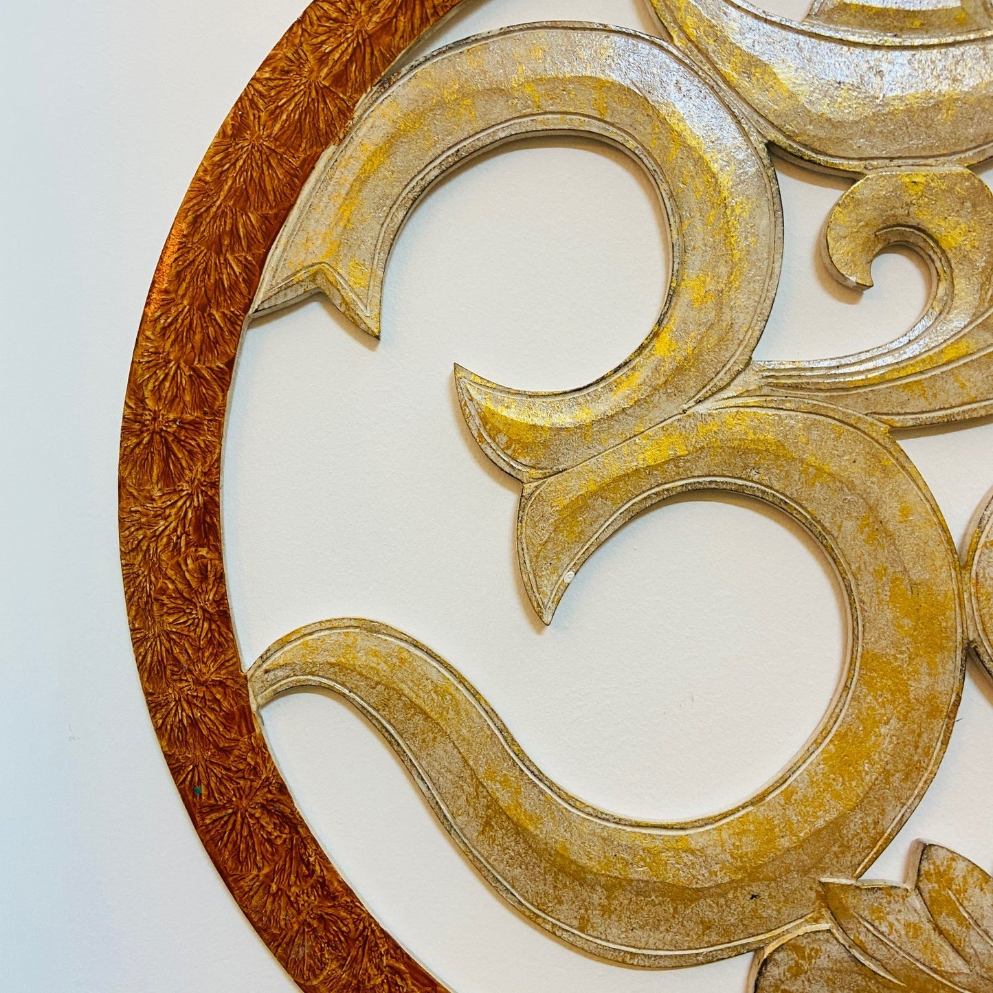 Om wall decoration ethnic hindu furniture