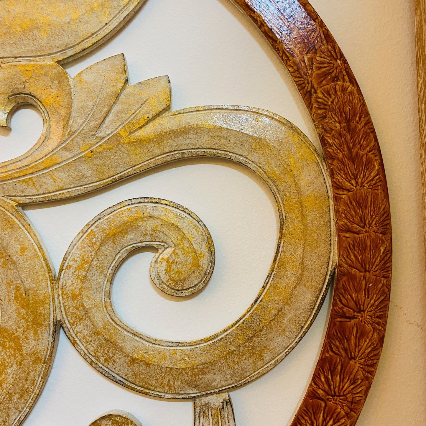 Om wall decoration ethnic hindu furniture