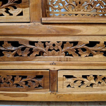 Fauteuil conteneur d'entrée ethnique