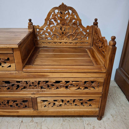 Fauteuil conteneur d'entrée ethnique