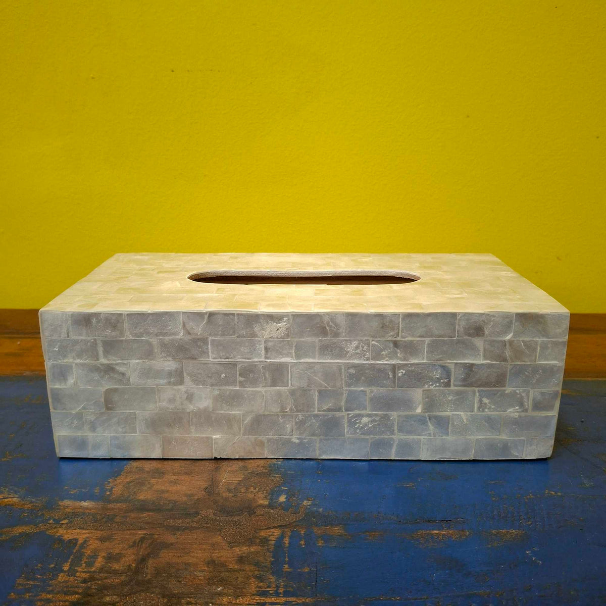 Porta salviette tovaglioli fazzoletti madreperla