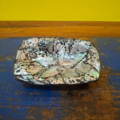 Mother of pearl incense holder soap holder