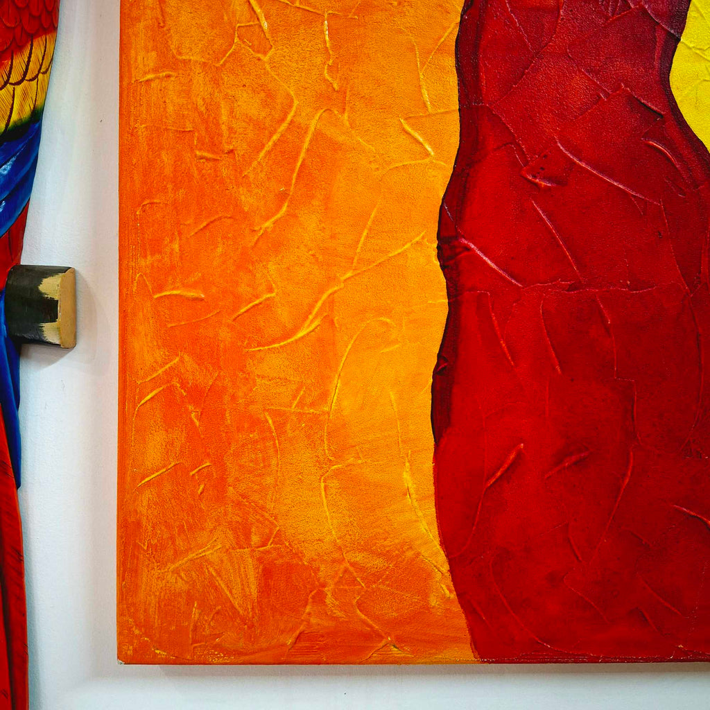 Quadro etnico donne stilizzate colori accesi