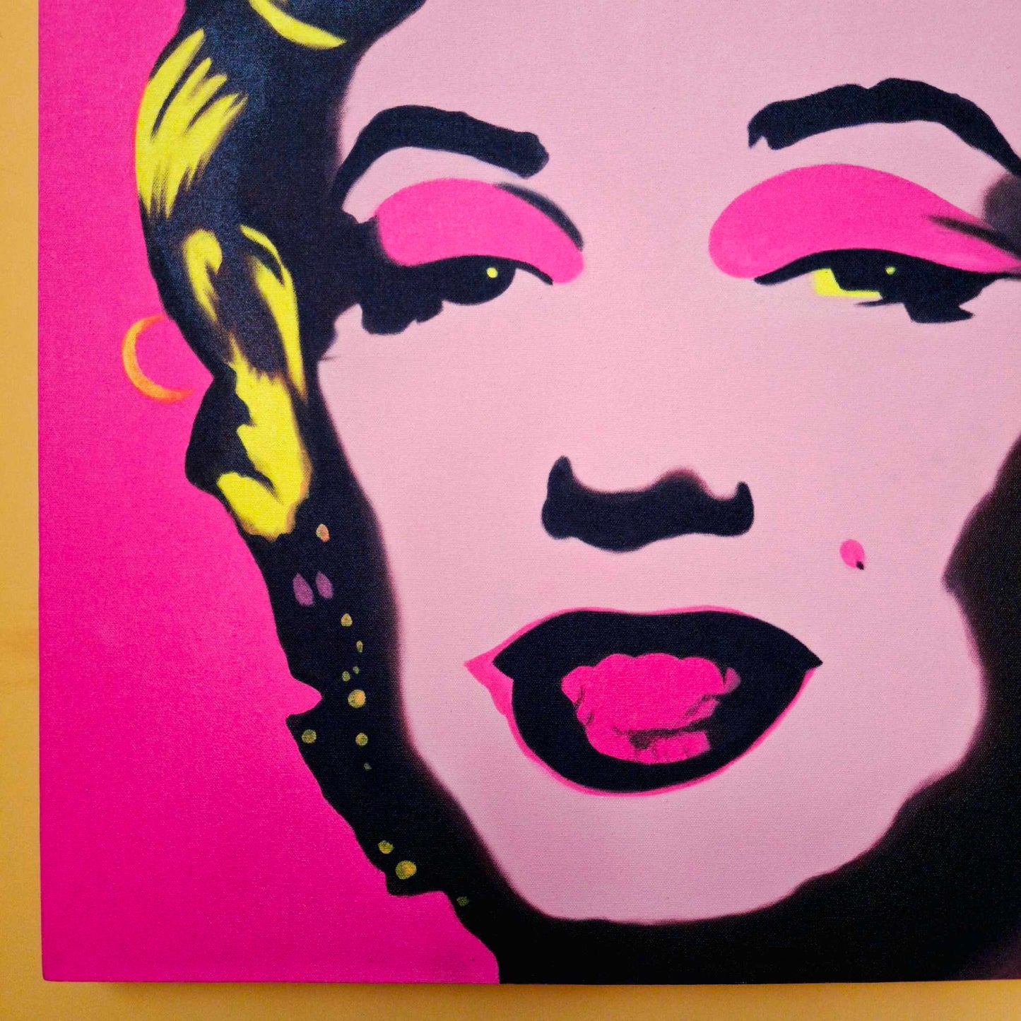 Quadro etnico Marilyn Monroe pop art