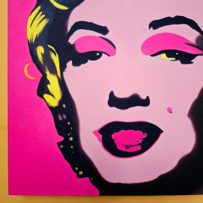 Quadro etnico Marilyn Monroe pop art