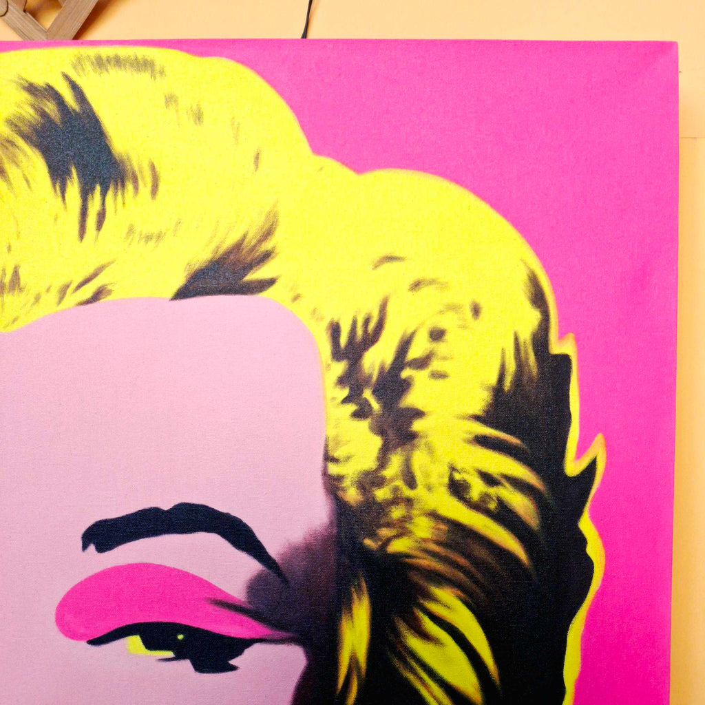 Marilyn-Monroe-Bild Warhol-Pop-Art-Gemälde
