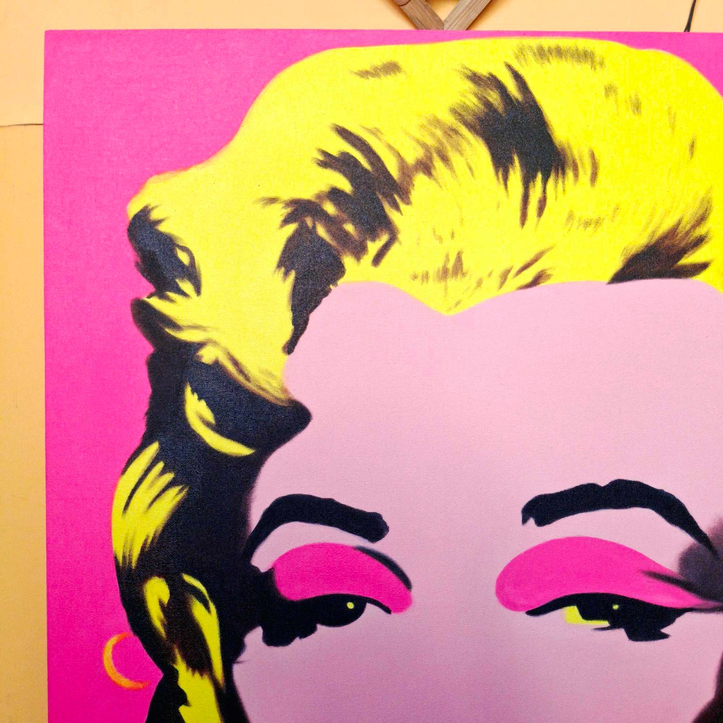 Quadro etnico Marilyn Monroe pop art