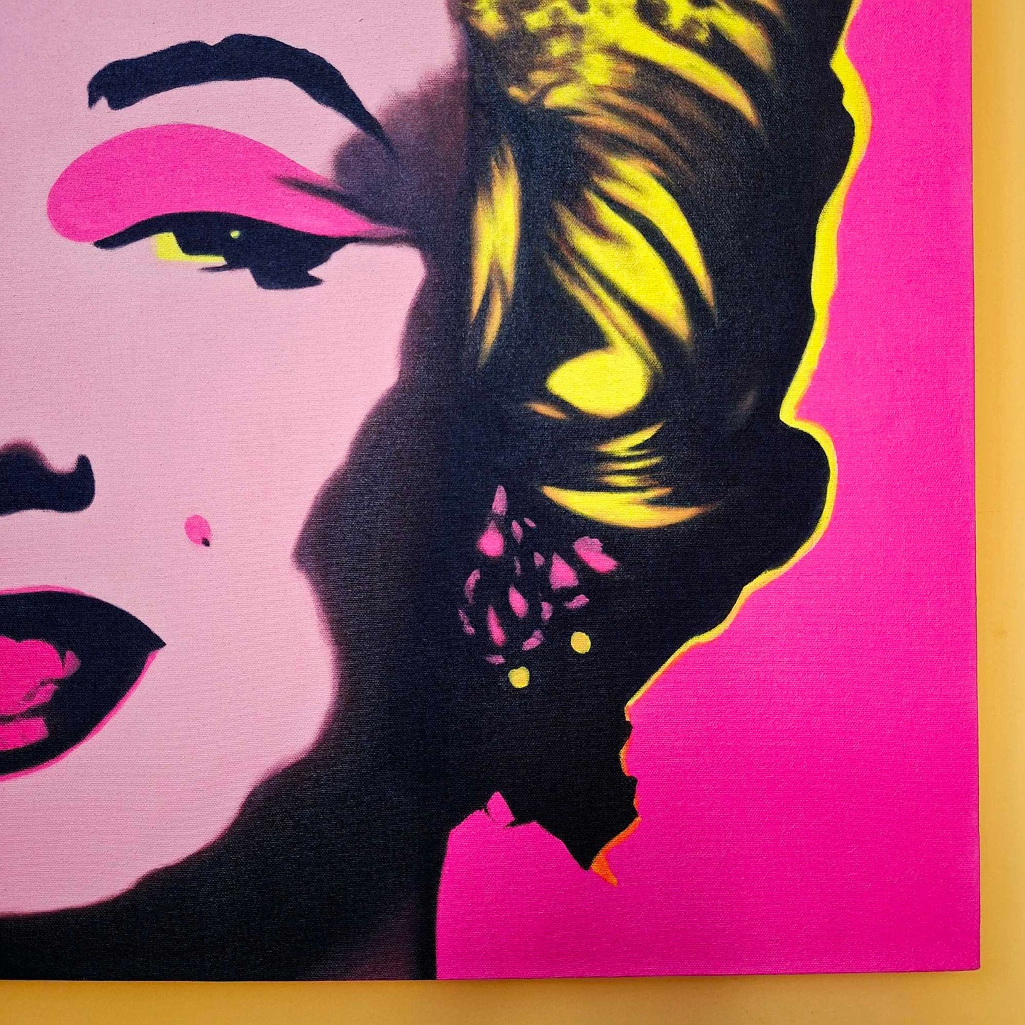 Quadro etnico Marilyn Monroe pop art