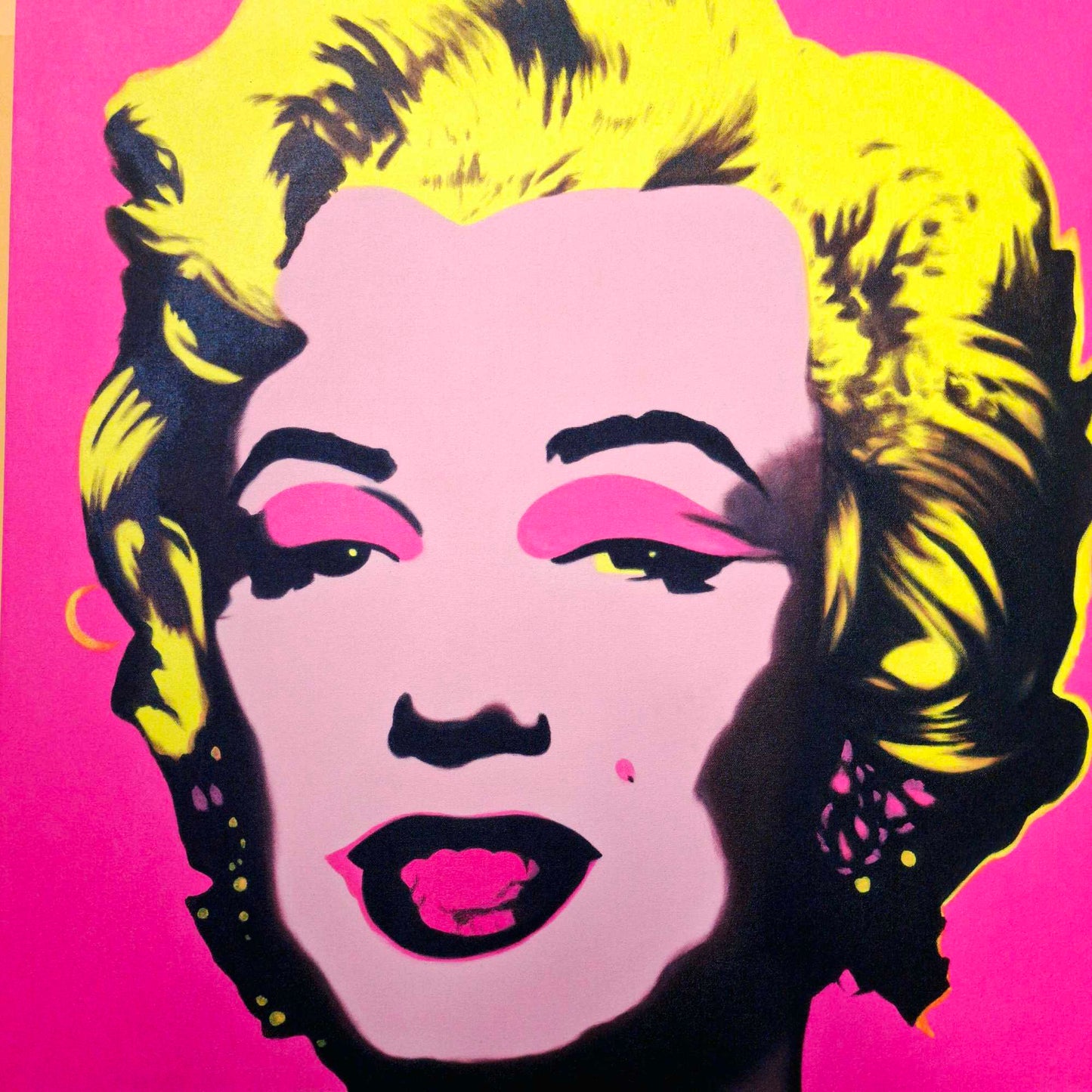 Quadro etnico Marilyn Monroe pop art