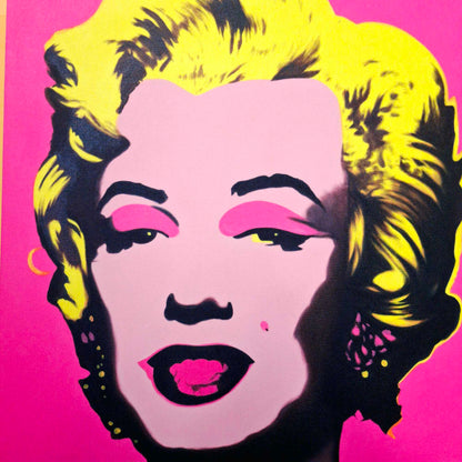 Quadro etnico Marilyn Monroe pop art