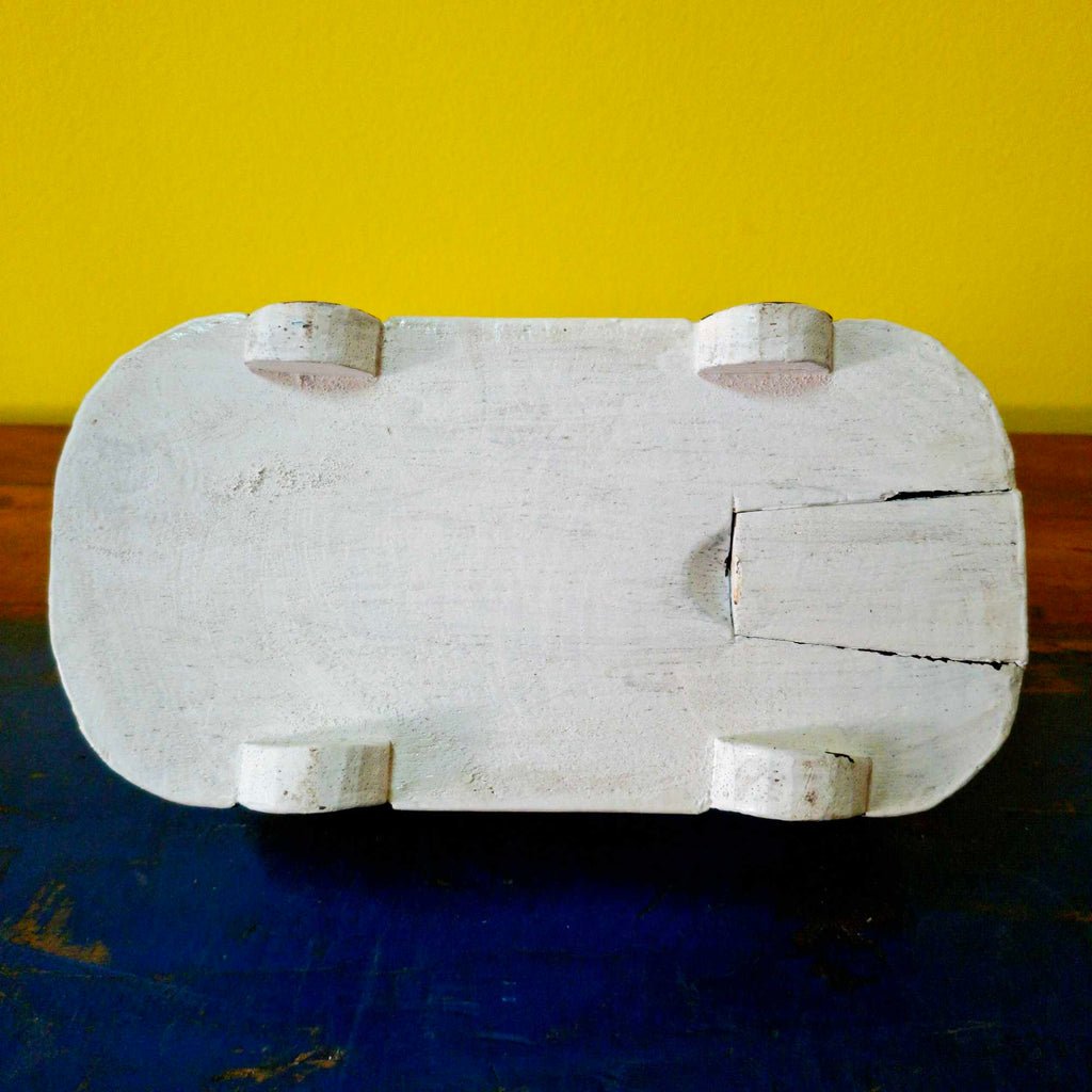 Furgone Hippie Salvadanaio In Legno Soprammobile