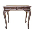 Scrivania etnica legno teak massello stile Liberty - ETNICBAY