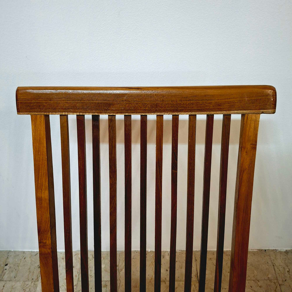 Sedia pieghevole in legno teak massello - ETNICBAY