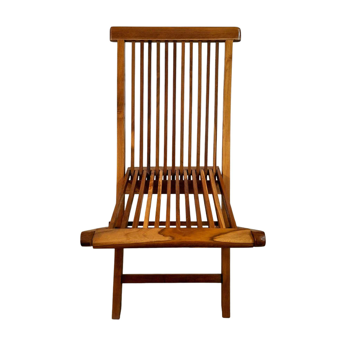 Sedia pieghevole in legno teak massello - ETNICBAY
