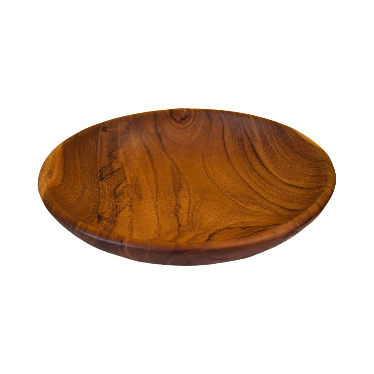 Vassoio piatto ciotola svuota tasche legno teak - ETNICBAY