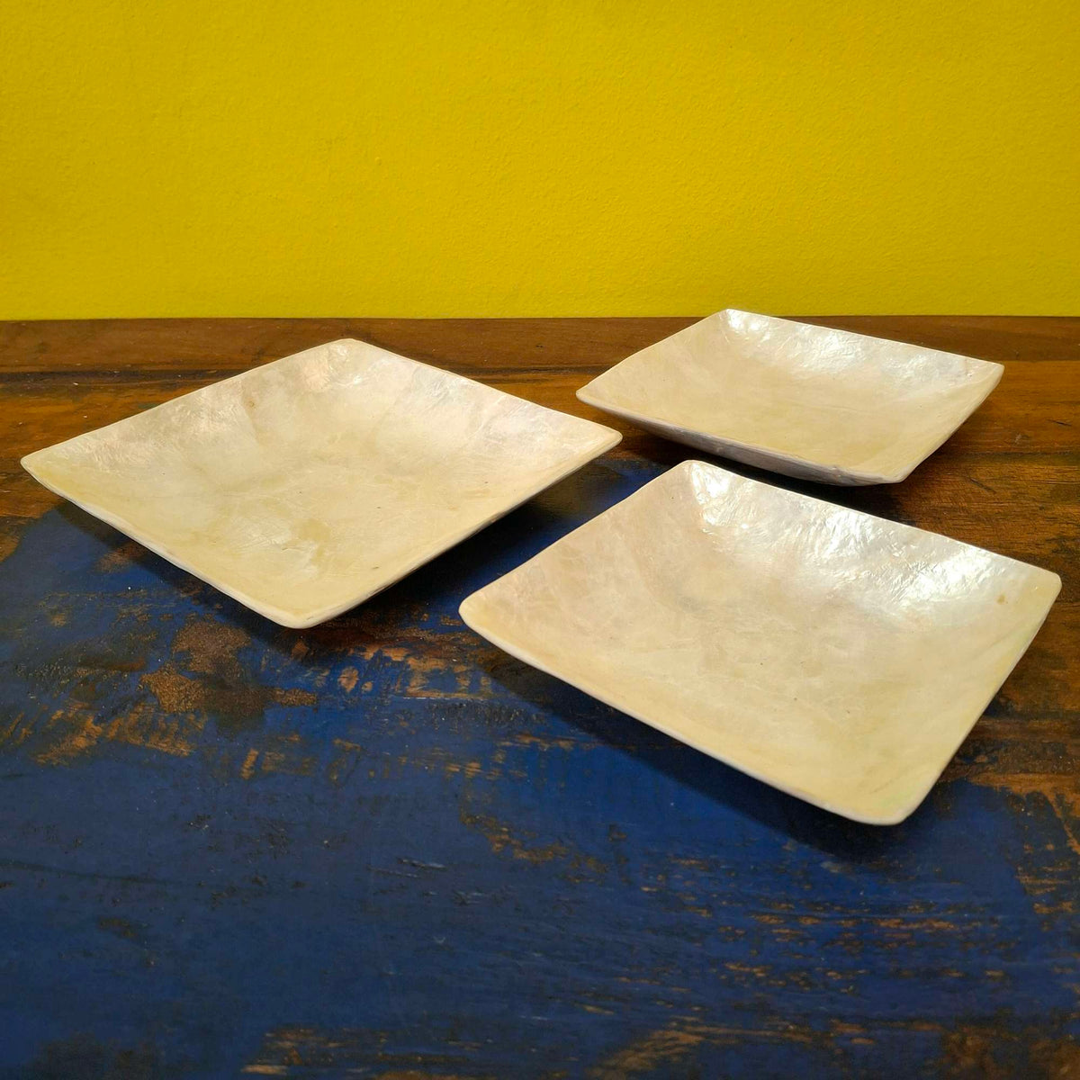 Set piattini porta antipasti in madre perla