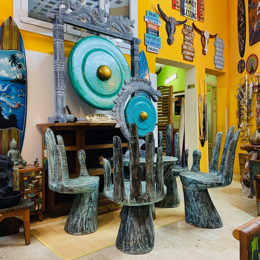 Gong professionale orientale yoga meditazione om - ETNICBAY