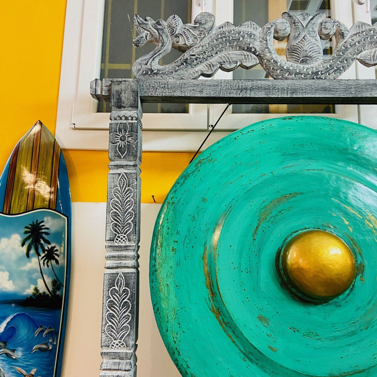 Gong professionale orientale yoga meditazione om - ETNICBAY